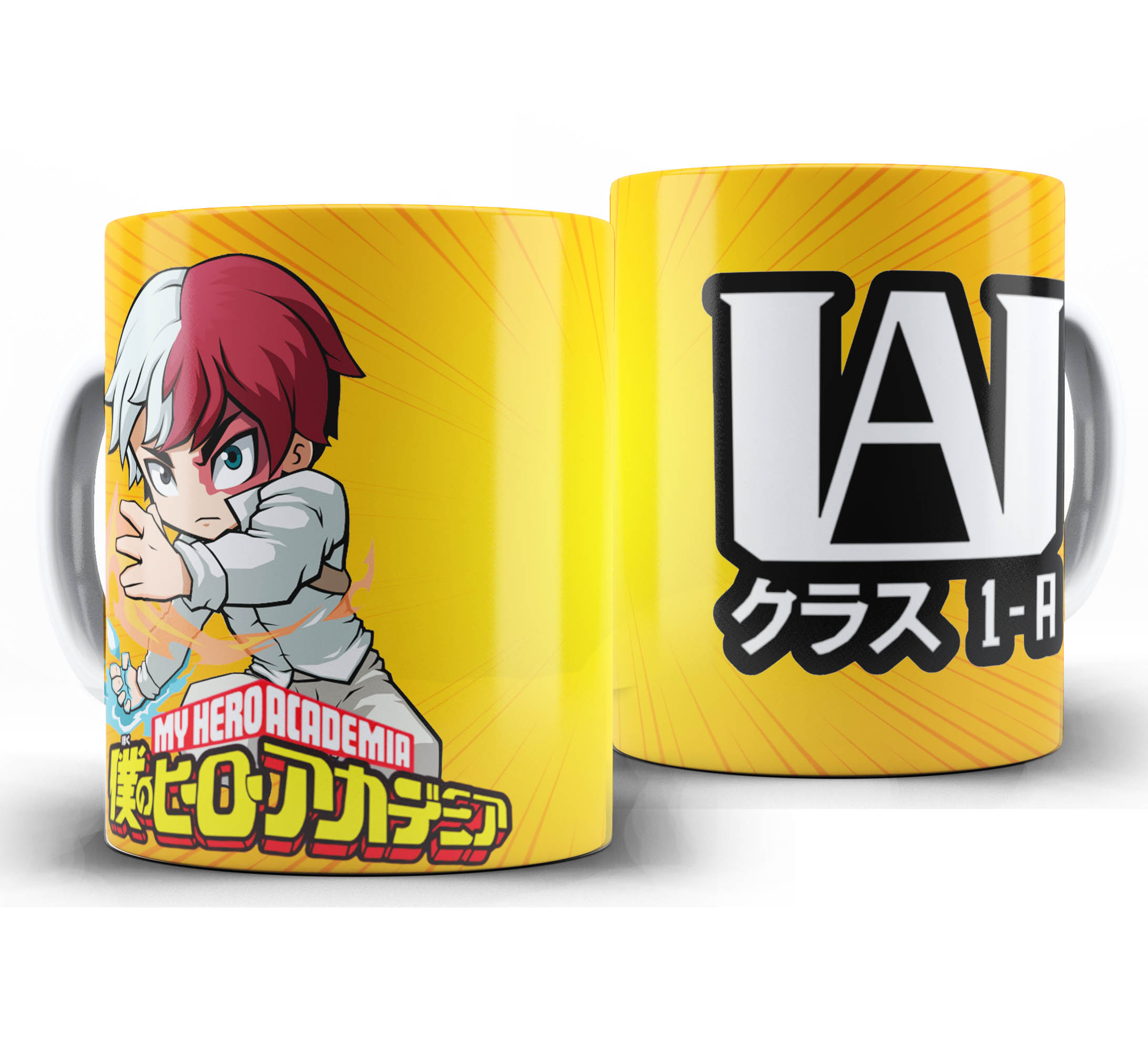 Caneca Anime - Boku no Hero Academia Chibi - Shoto Todoroki